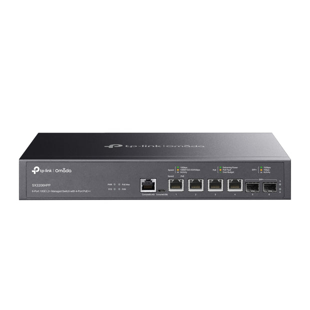 TP-Link Omada SX3206HPP nätverksswitchar hanterad L2+ 10G Ethernet (100/1000/10000) Strömförsörjning via