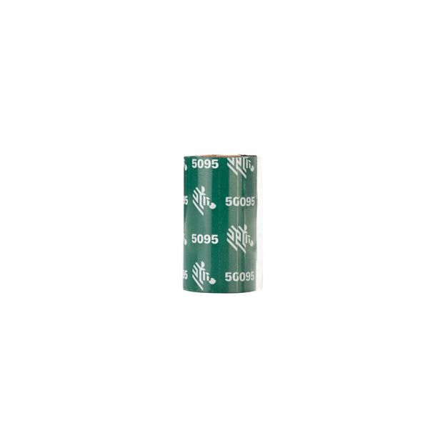 Zebra 5095 Resin värmeband 74 m Svart