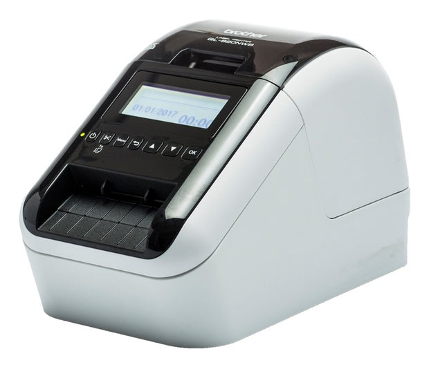 Brother QL-820NW etikettskrivare direkt termal 300 x 600 DPI 176 mm/sek Kabel &