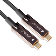 CLUB3D USB3.2 G2 TYPE-C ACT. OPT. A/V M/M 20M USB-kablar USB 3.2 Gen 2 (3.1 Gen 2)