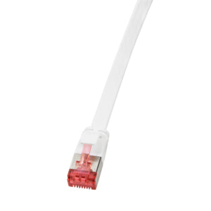 LogiLink CF2051S nätverkskablar Vit 2 m Cat6 U/FTP (STP)