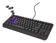 GENESIS Thor 230 TKL tangentbord Spela USB QWERTY Engelska (USA) Svart