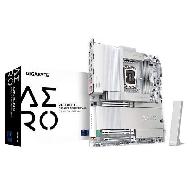 GIGABYTE Z890 AERO D moderkort Intel Z890 LGA 1851 (Socket V1) Utökad ATX
