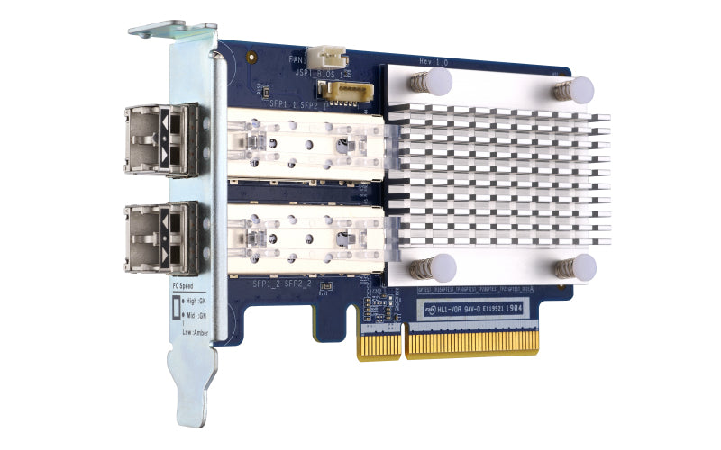 Bild 1 av 5: QNAP QXP-16G2FC nätverkskort Intern Fiber 14025 Mbit/s