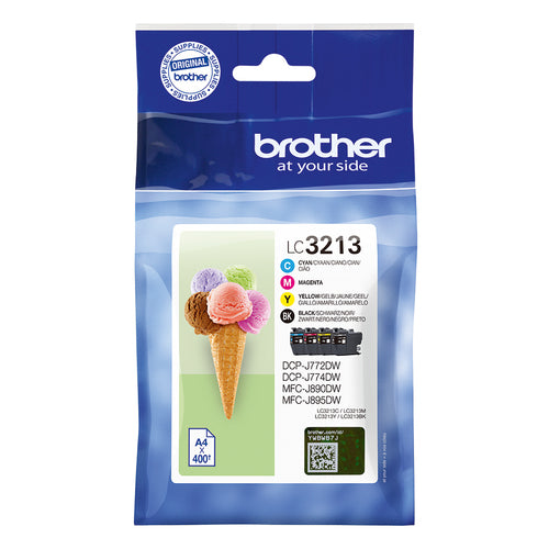 Brother LC3213VAL bläckpatroner Original Hög (XL) avkastning Svart