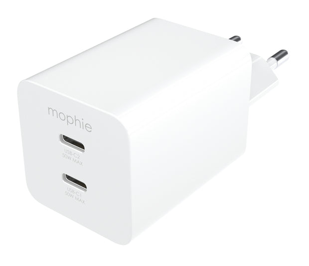 mophie essentials 409911854 mobilladdare Universal Vit AC Snabb laddning inomhus