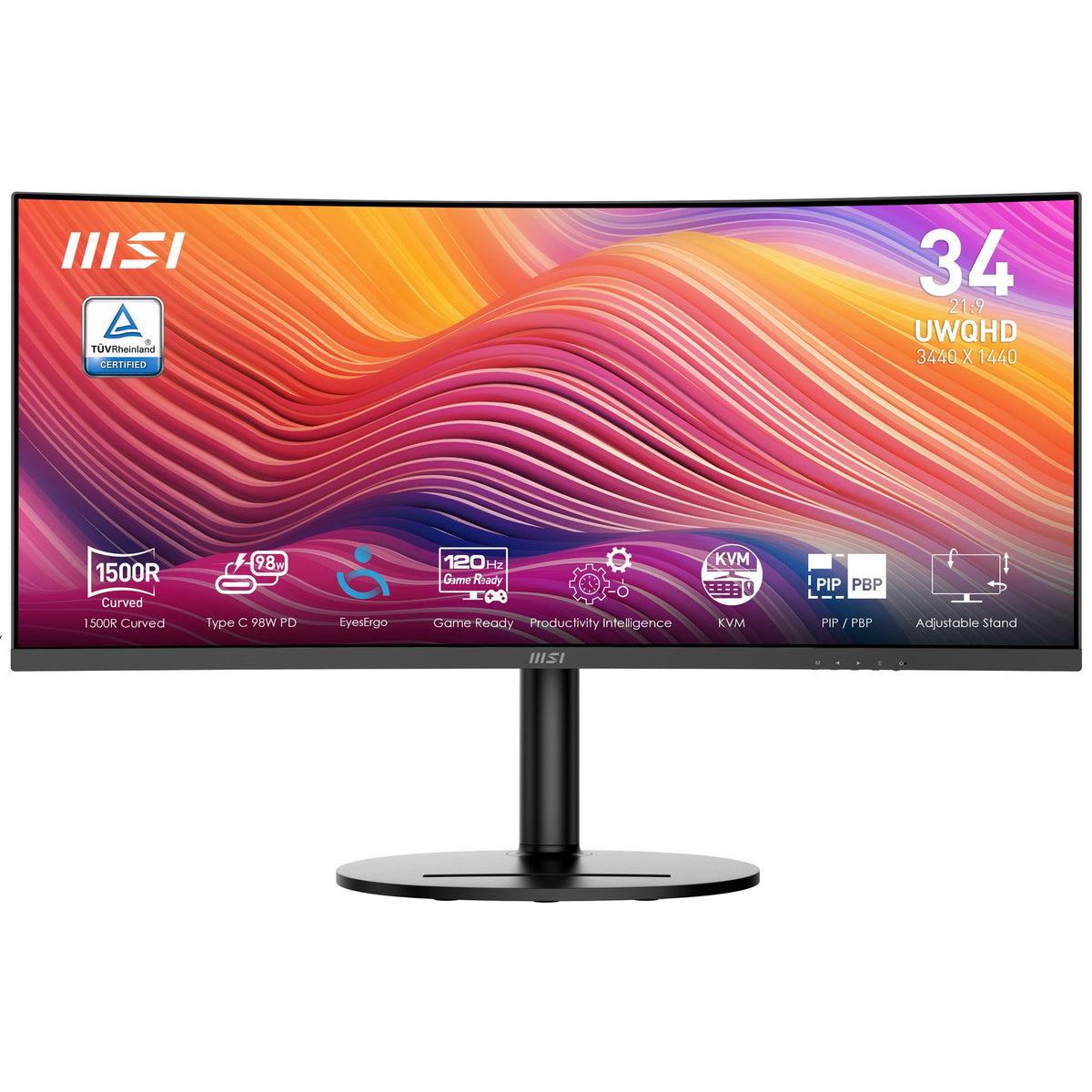 MSI Modern MD342CQP skärm
