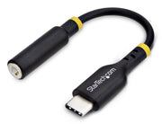 StarTech.com USB-C till 3,5 mm TRRS-ljudadapter för hörlurar/högtalaruttag