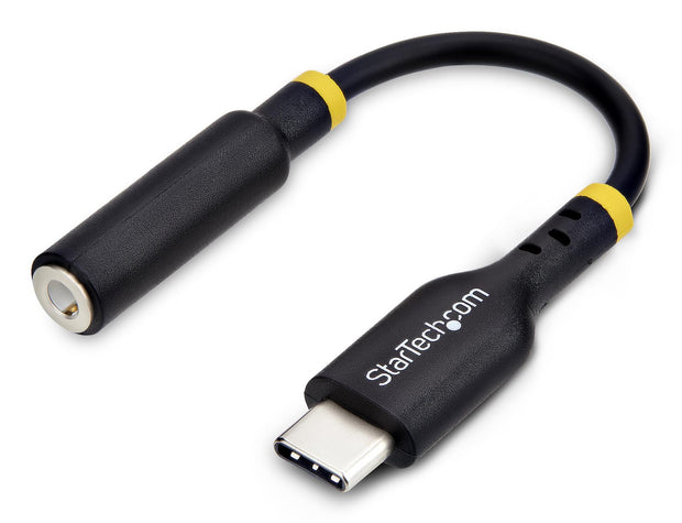StarTech.com USB-C till 3,5 mm TRRS-ljudadapter för hörlurar/högtalaruttag