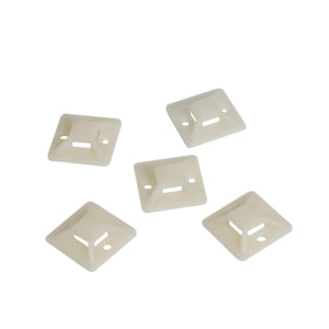LogiLink KAB0042 fäste för kabelhållare Beige ABS synthetics