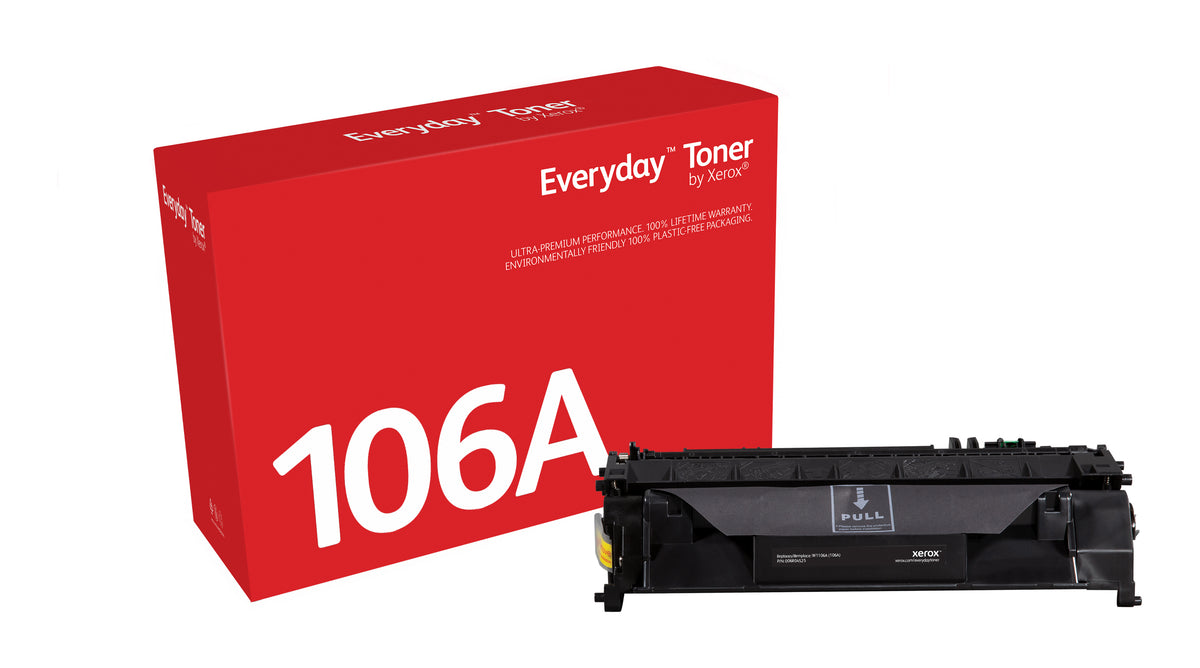 Everyday Svart Toner by Xerox compatible with HP 106A (W1106A)