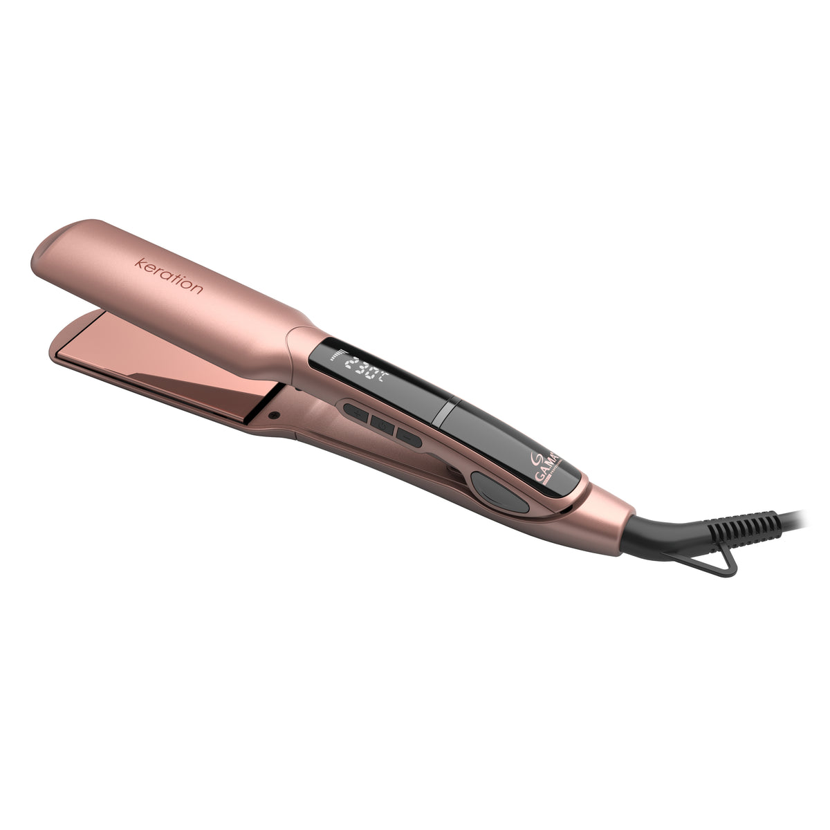 GA.MA GI3032 hårstylare Plattång Varm Rosa 59 W 1,9 m