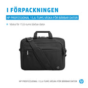 HP Professional 15,6 tum väska för bärbar dator