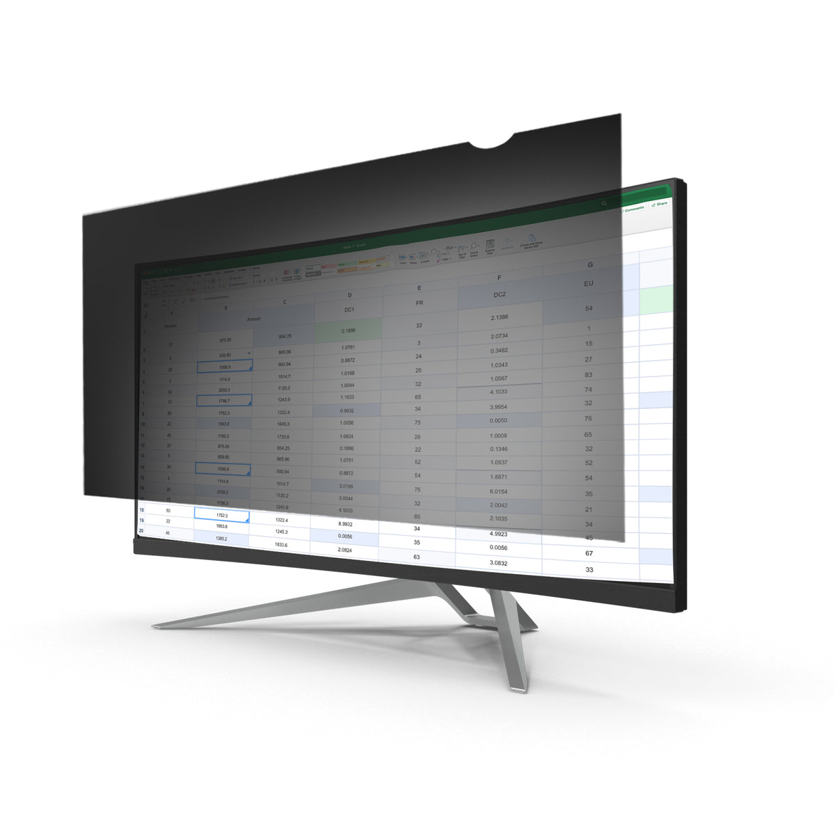 StarTech.com PRIVSCNMON34W sekretessfilter för skärmar