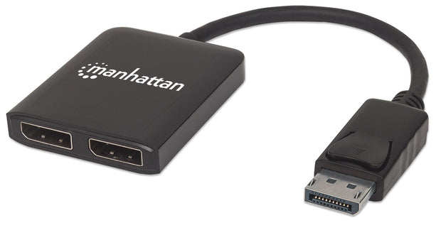 Manhattan 207768 bilddelare DisplayPort 2x DisplayPort