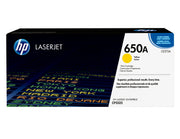 HP 650A gul LaserJet-tonerkassett