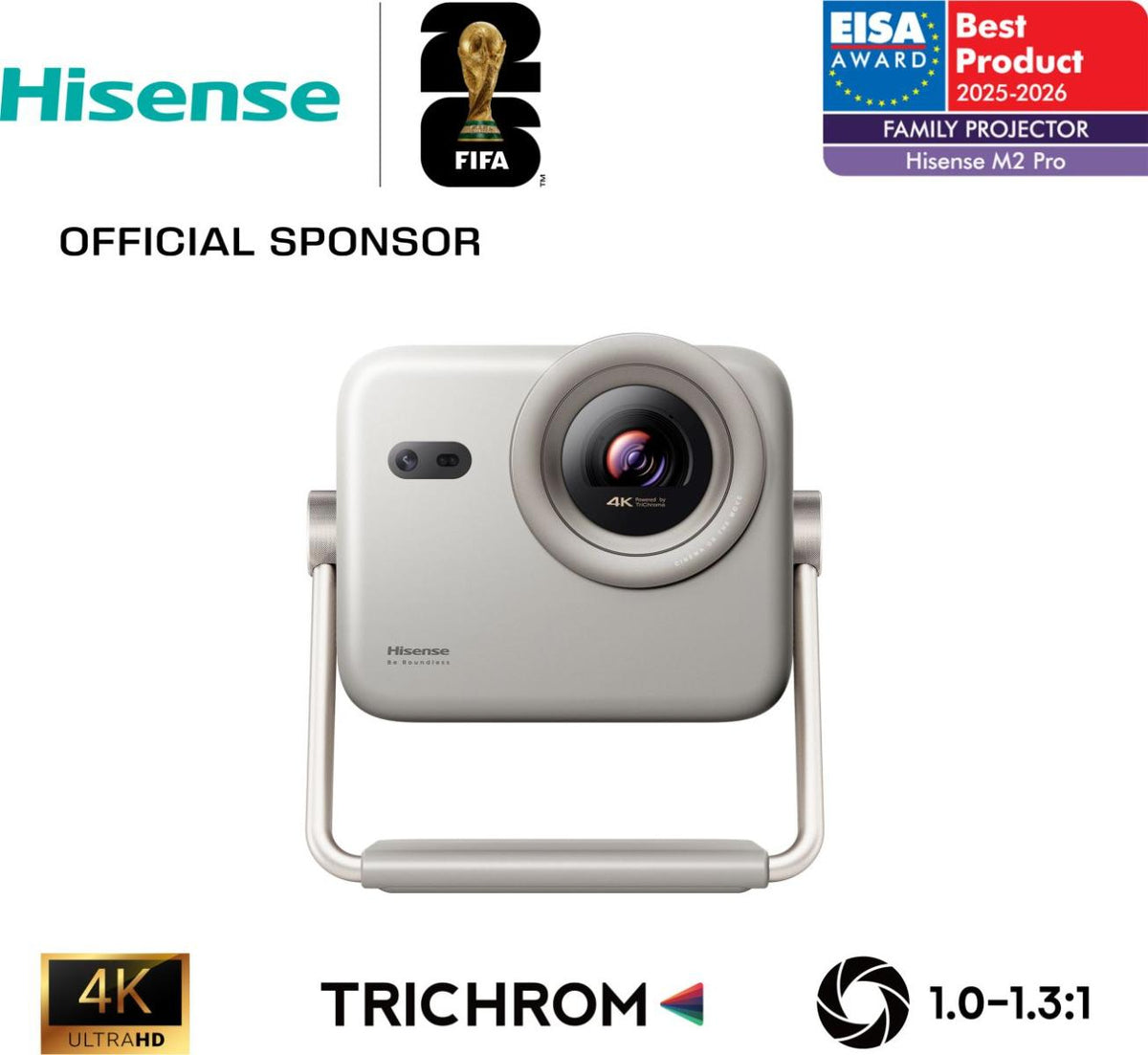 Hisense M2 Pro UHD 4K (3840x2160) 3D kompatibilitet Grå