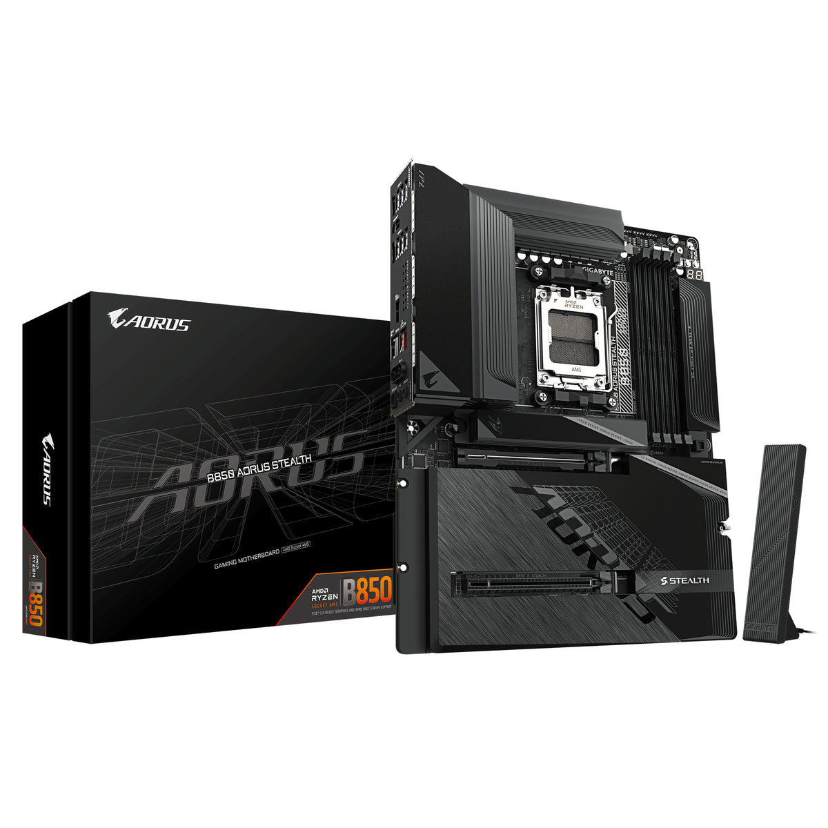 GIGABYTE B850 AORUS STEALTH AMD B850 AM5-sockel ATX
