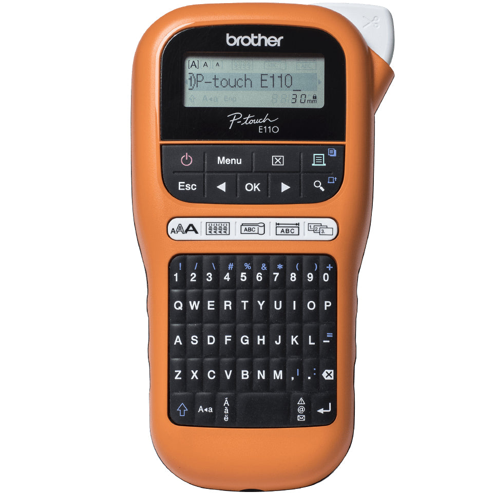 Brother PT-E110 etikettskrivare Termal transfer 180 x 180 DPI 20 mm/sek HGe/TZe