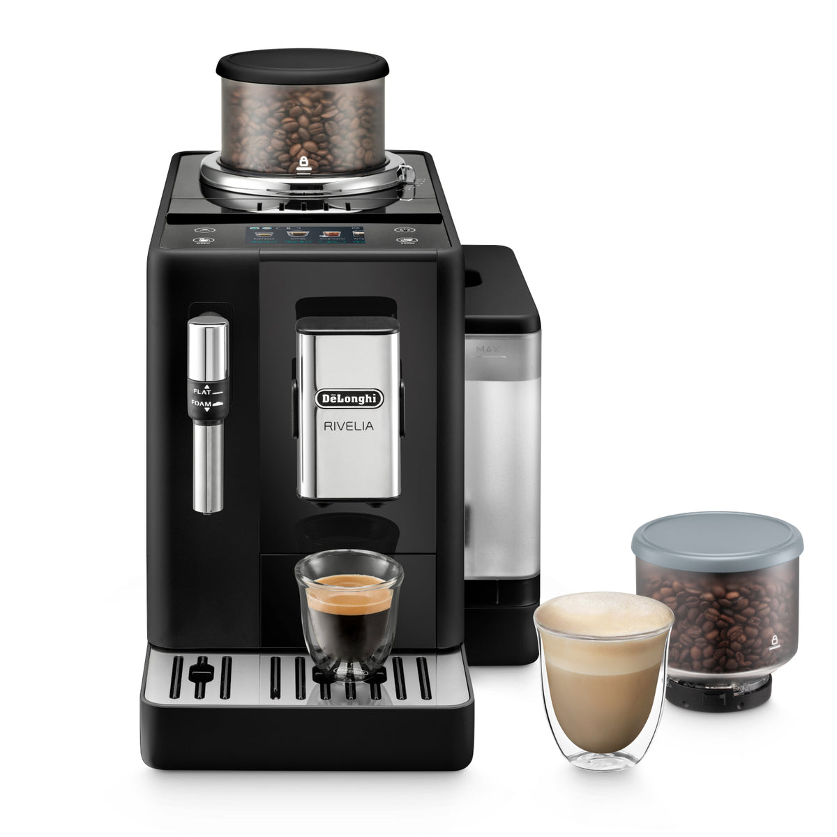 De’Longhi Rivelia EXAM440.35.B kaffemaskin Helautomatisk Espressomaskin 1,4 l