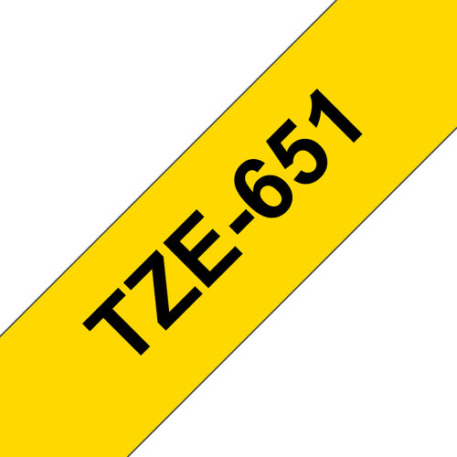 Brother TZE-651 etikett-tejp