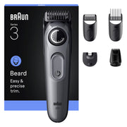 Braun BeardTrimmer 3 80789789 skäggtrimmer AC/Batteri 20