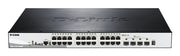 D-Link DGS-1510-28XMP hanterad L2/L3 Gigabit Ethernet (10/100/1000) Strömförsörjning