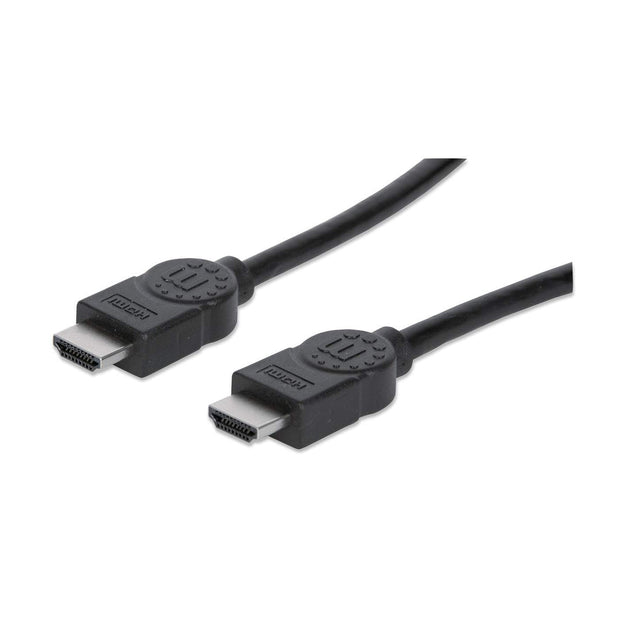 Manhattan 306126 HDMI-kabel 3 m HDMI Typ A (standard) Svart