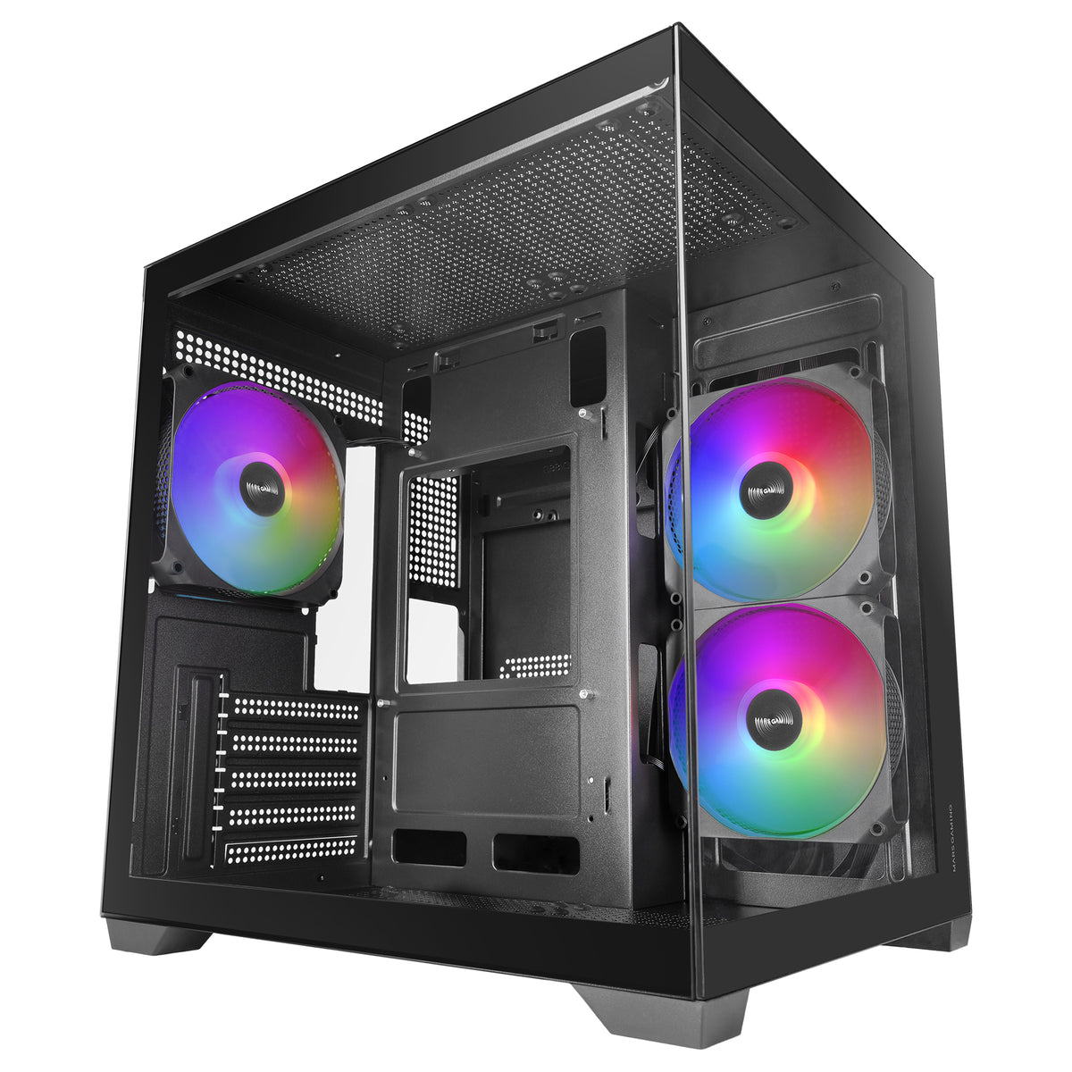 Mars Gaming MCVIEW3 datorväskor Mini Tower Svart