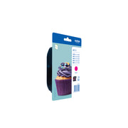 Brother LC123MBP bläckpatroner Original Magenta