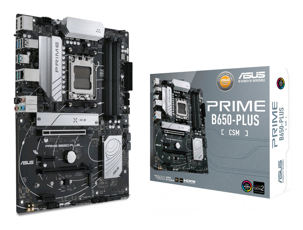 ASUS PRIME B650-PLUS-CSM AMD B650 AM5-sockel ATX