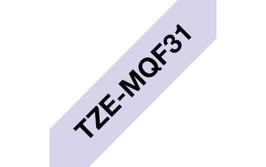 Brother TZE-MQF31 etikett-tejp Svart