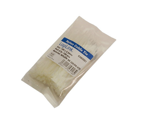 LogiLink KAB0001 buntband Nylon Vit