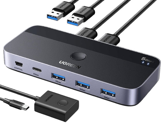 Ugreen USB 3.0 Sharing Switch 2 In 4 Out dataswitchar