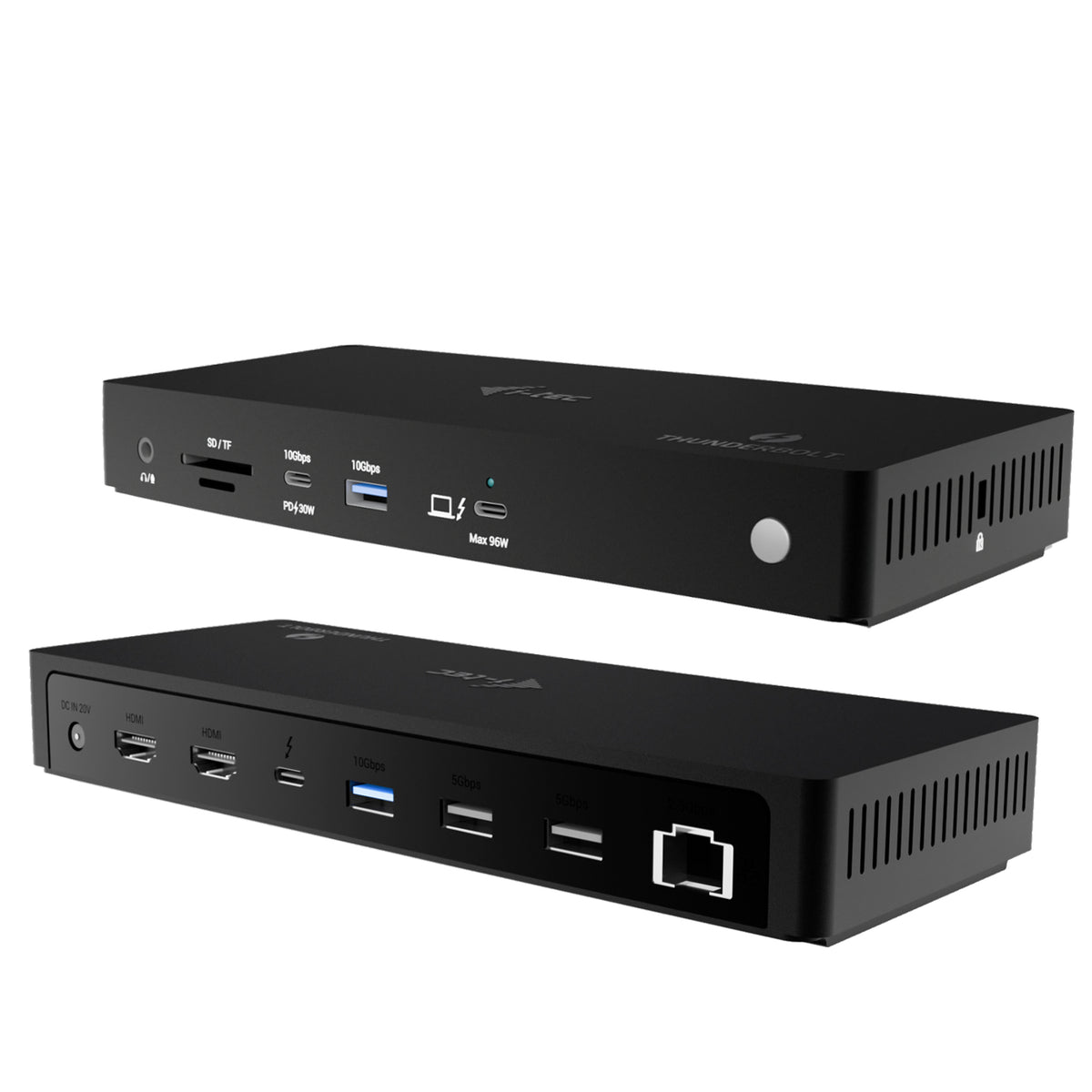 i-tec TB4TRIPLEDOCKPD dockningsstationer för bärbara datorer Kabel Thunderbolt 4