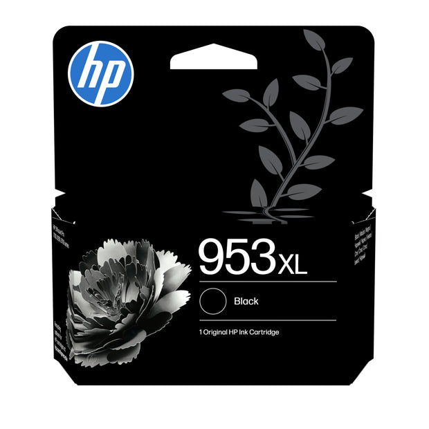 HP 953XL svart original bläckpatron med hög kapacitet
