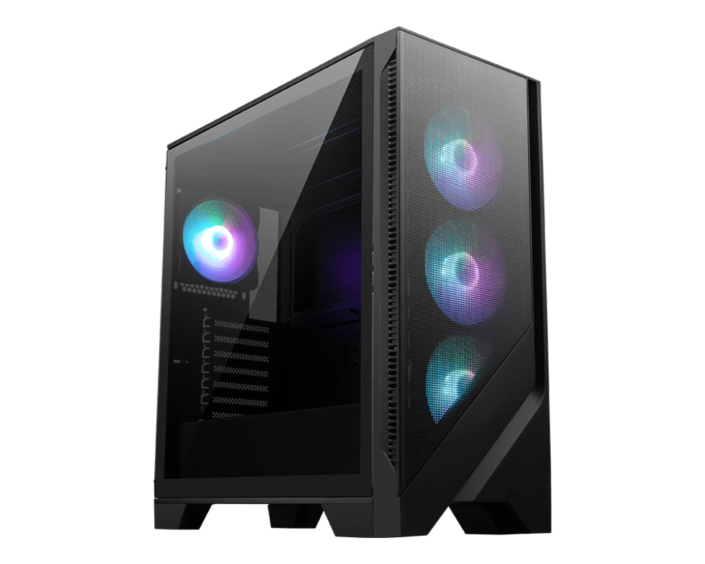 MSI MAG Forge 320R AIRFLOW Micro Tower Svart