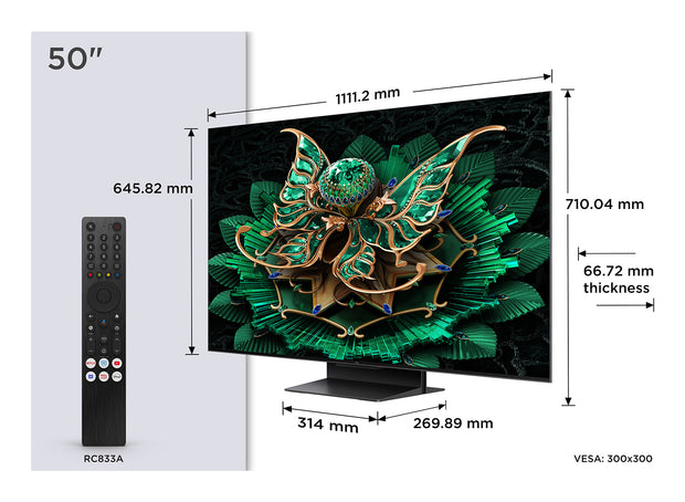 TCL 50C7K TV-apparat - 4K