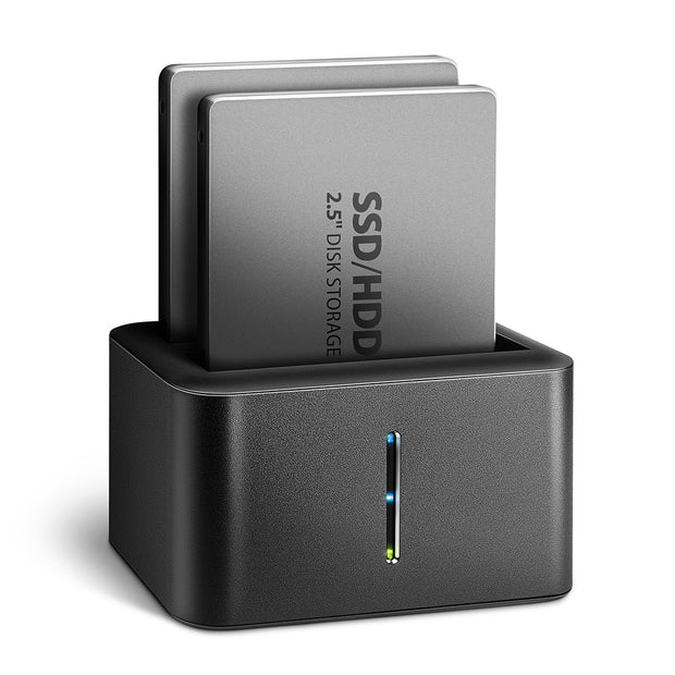Axagon ADSA-D25 Dockningsstation för lagringsenhet USB 3.2 Gen 1 (3.1 Gen 1) Type micro-B Svart