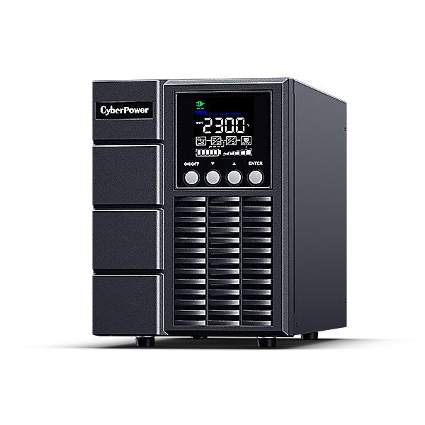 CyberPower OLS1000EA strömskydd (UPS) Dubbelkonvertering (Online) 1 kVA 900 W 3