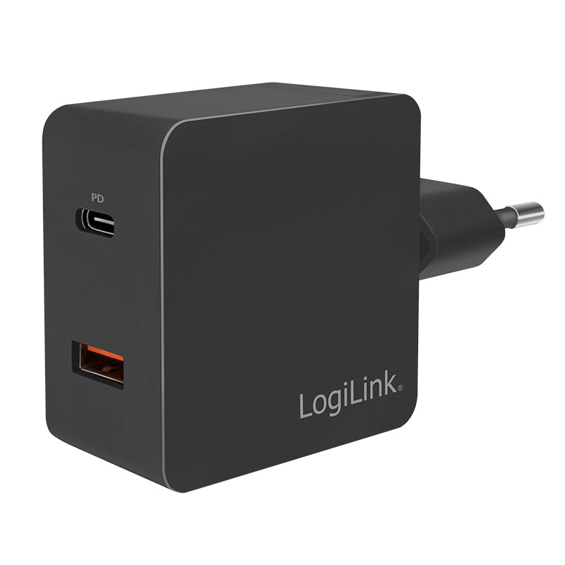 LogiLink PA0220 mobilladdare Universal Svart AC Snabb laddning inomhus