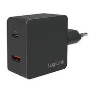 LogiLink PA0220 mobilladdare Universal Svart AC Snabb laddning inomhus