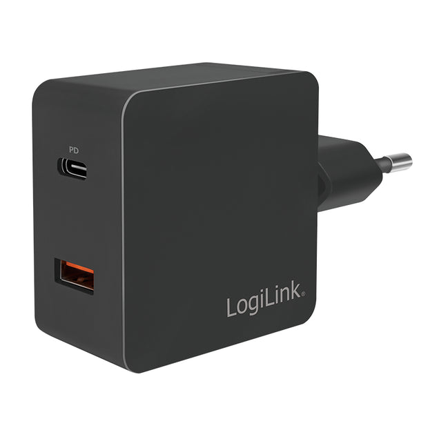LogiLink PA0220 mobilladdare Universal Svart AC Snabb laddning inomhus