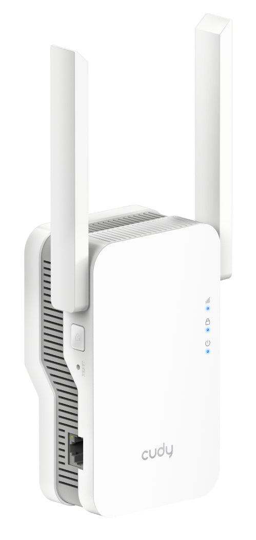 Cudy RE3600 nätverksförlängare Nätverksrepeater Vit