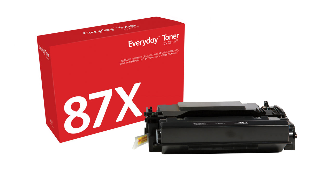 Everyday Svart Toner by Xerox compatible with HP 87X (CF287X)