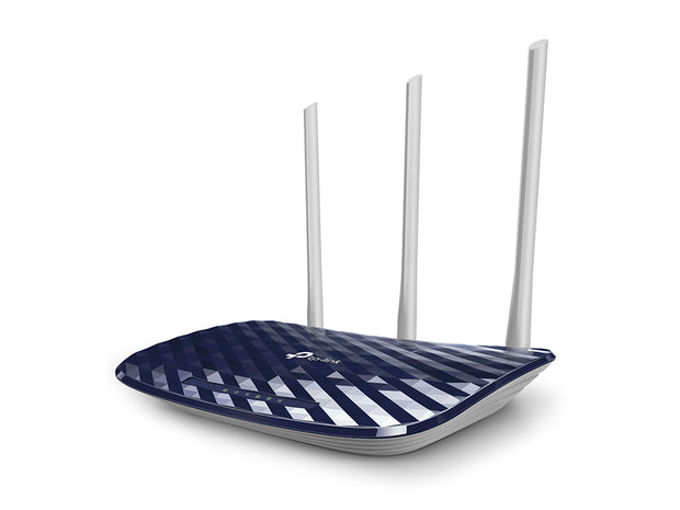 TP-Link AC750 trådlös router Snabb Ethernet Dual-band (2,4 GHz / 5 GHz) Svart