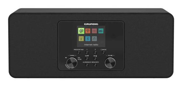 Grundig DTR 5100 2.0 DAB+ WEB Bärbar Analog och digital Svart