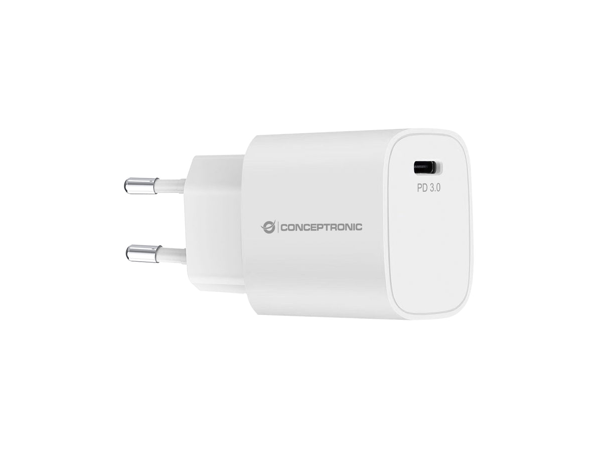 Conceptronic ALTHEA14W mobilladdare Universal Vit AC Snabb laddning inomhus