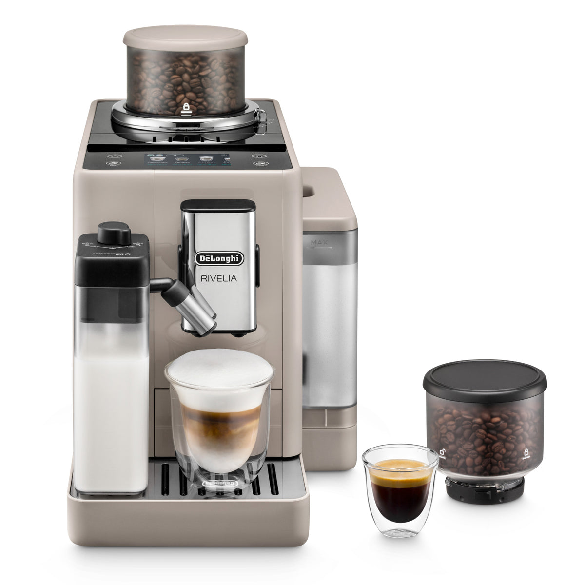 De’Longhi Rivelia EXAM440.55.BG kaffemaskin Helautomatisk Espressomaskin 1,4 l