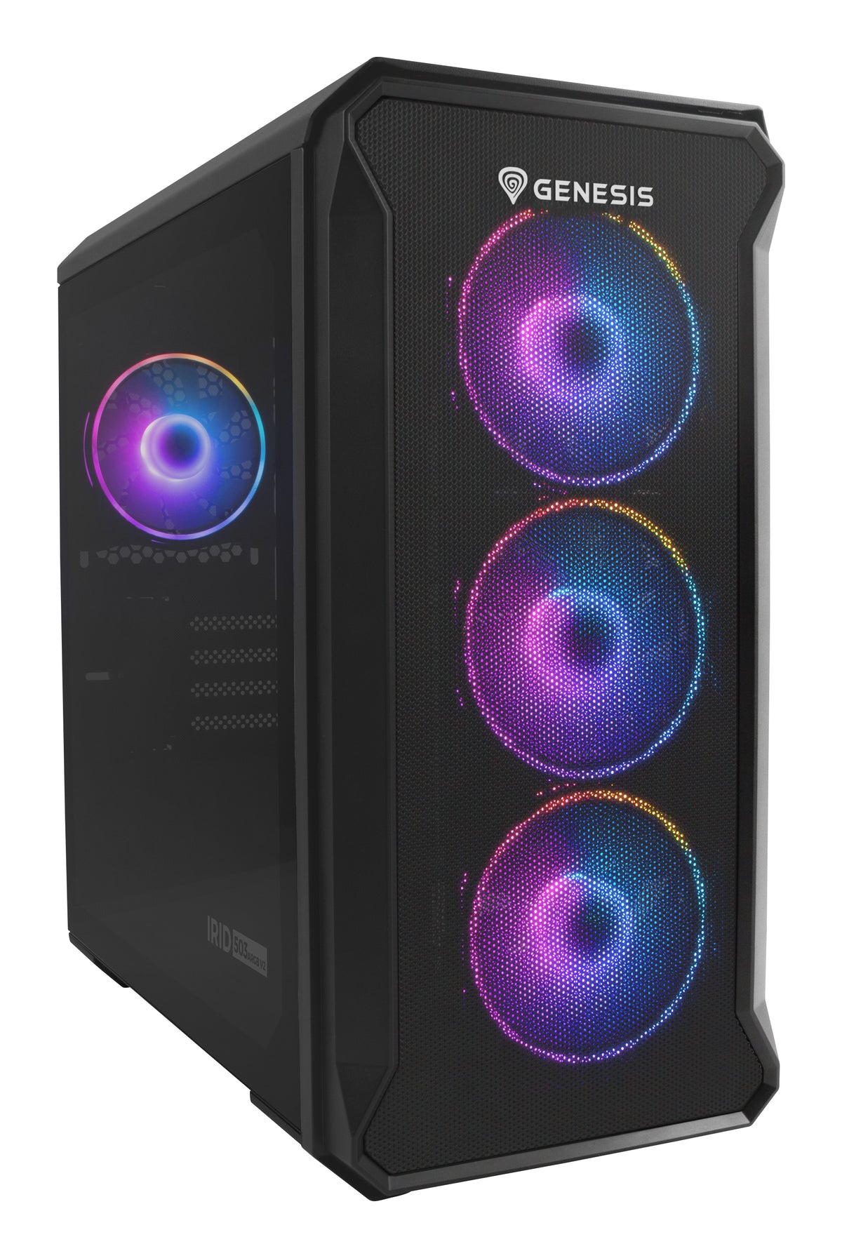 GENESIS Irid 503 ARGB Micro Tower Svart